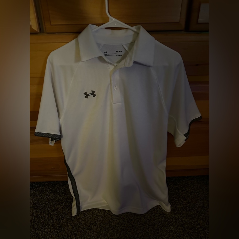 Under Amrour Polo Medium - White